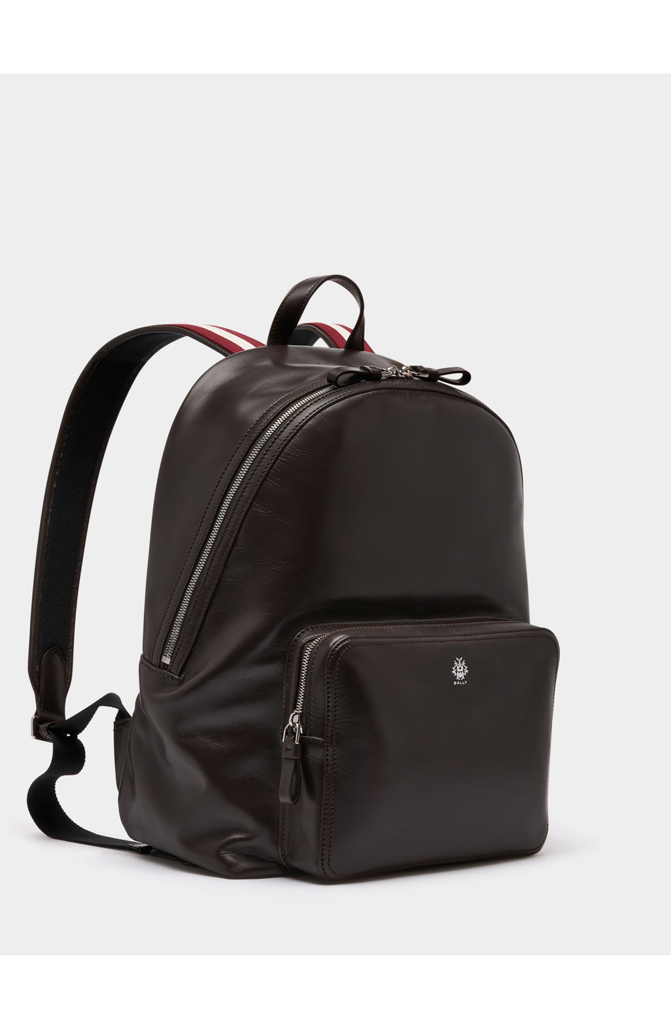 Bally Ray Backpack, Alternate, color, Brown