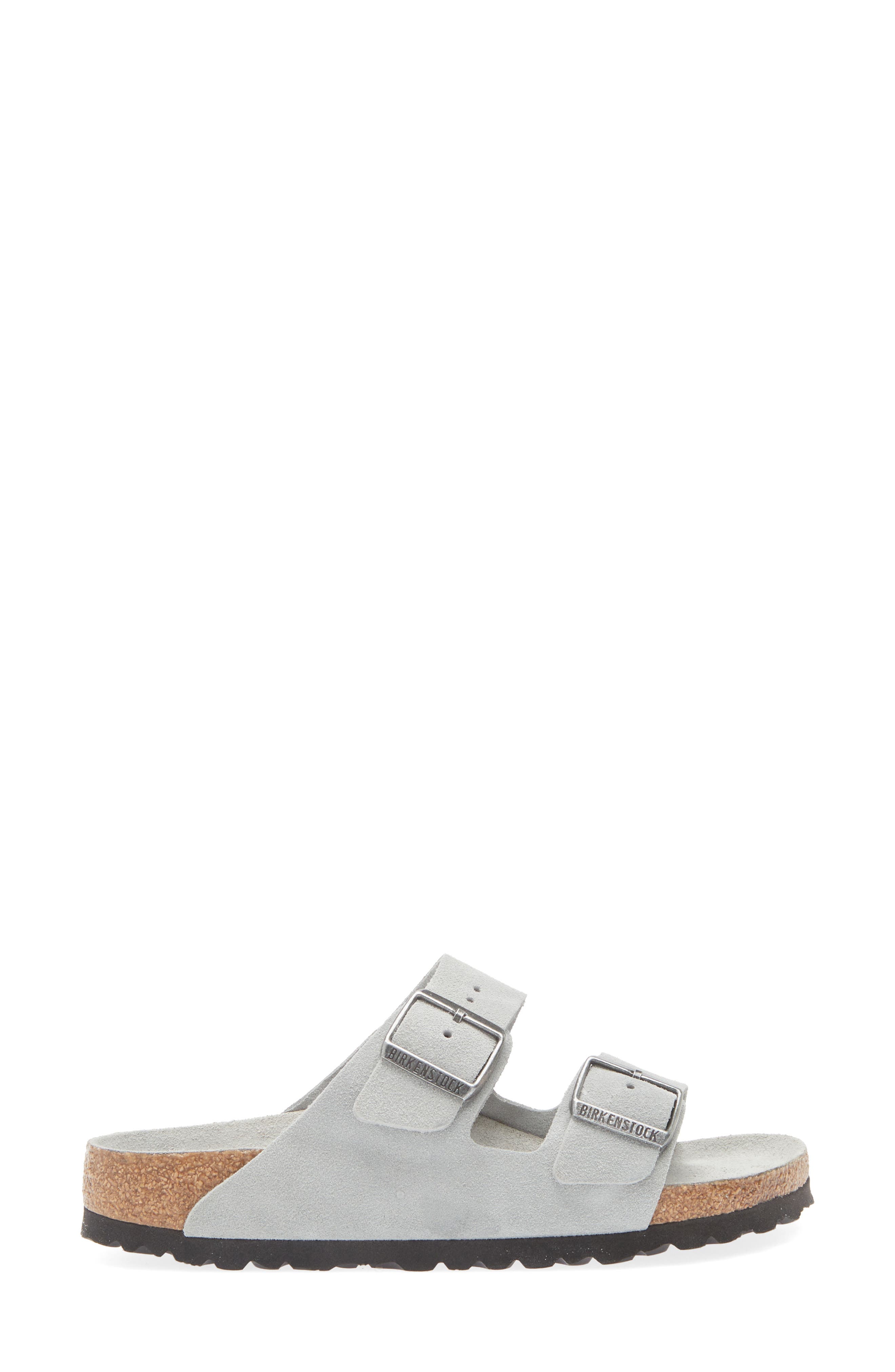 Arizona Soft Footbed Slide Sandal, Alternate, color, PURE SAGE SUEDE