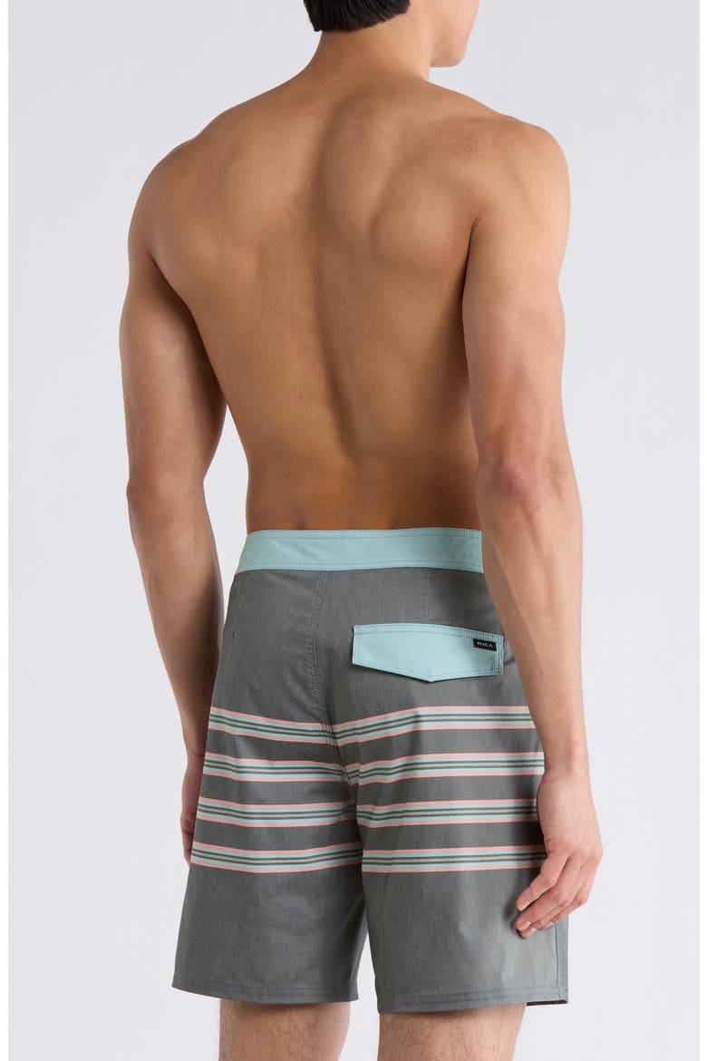 County Line Swim Trunks, Alternate, color, BLACK