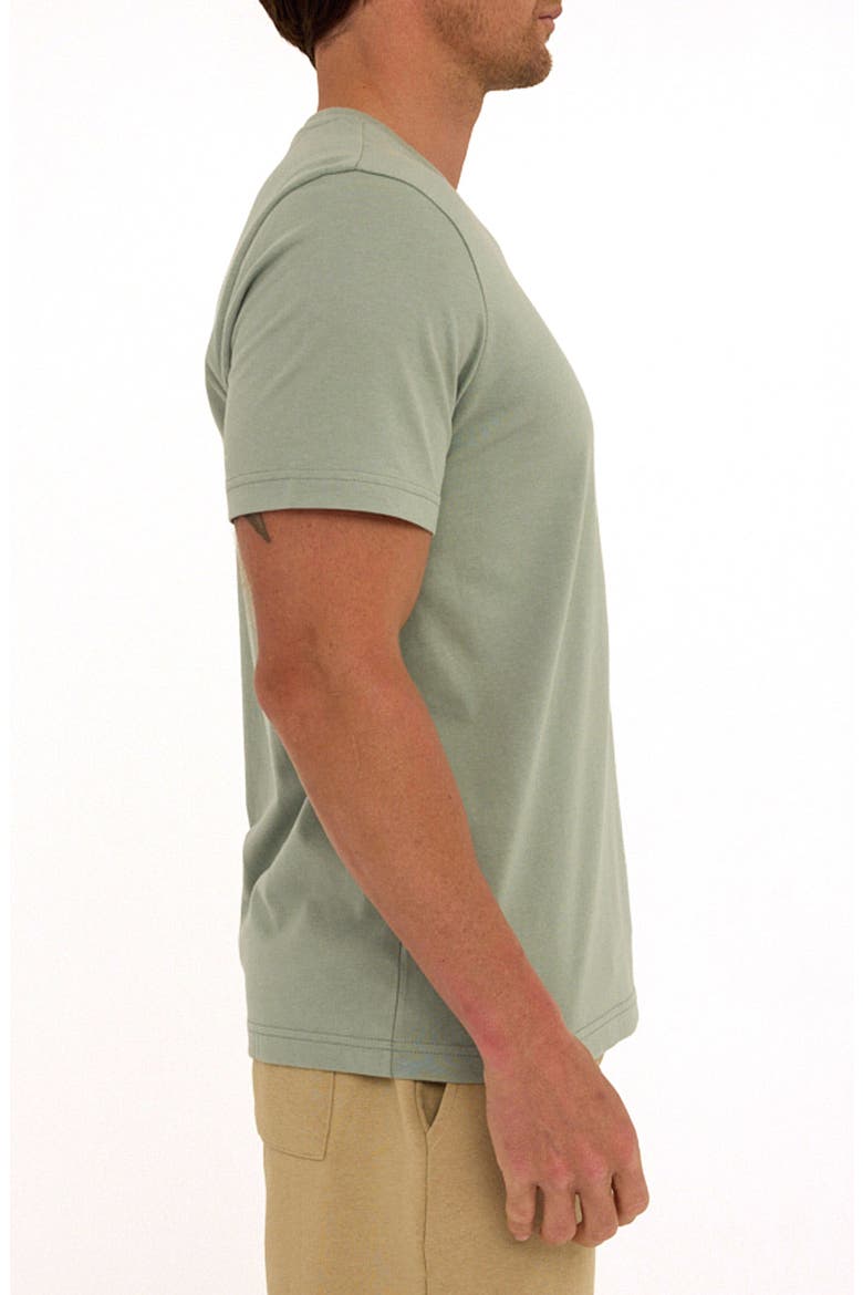 Forest Sunset Graphic T-Shirt, Alternate, color, WASABI