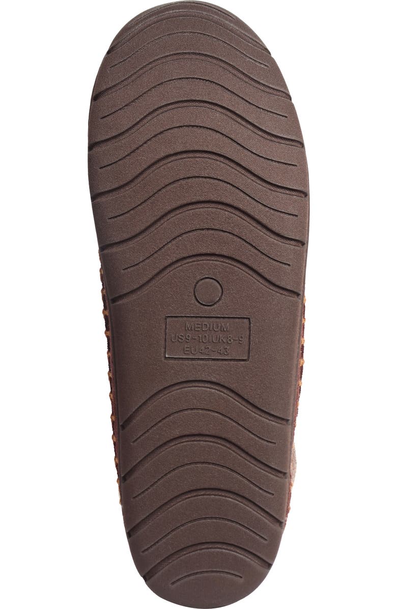 WEATHERPROOF VINTAGE Felted Faux Shearling Lined Bootie Slipper, Alternate, color,