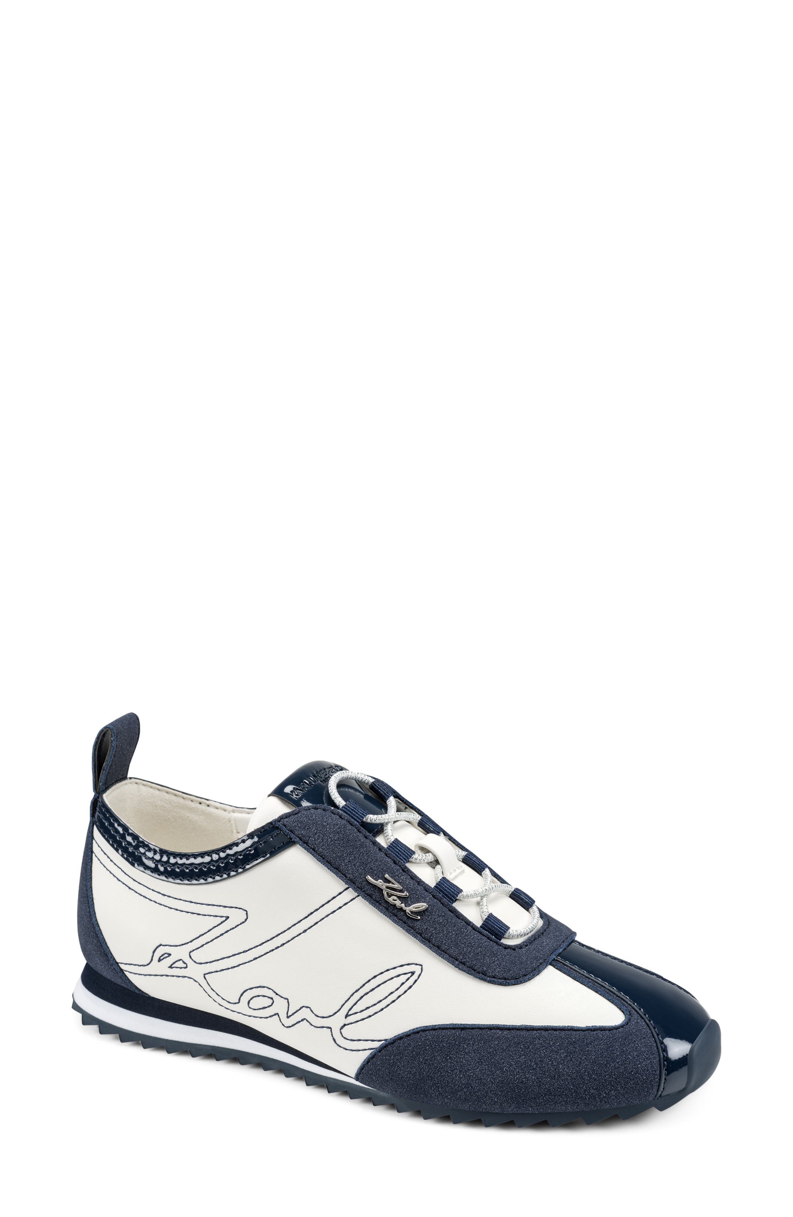 Alarise Sneaker, Main, color, CREAM/ NEW NAVY