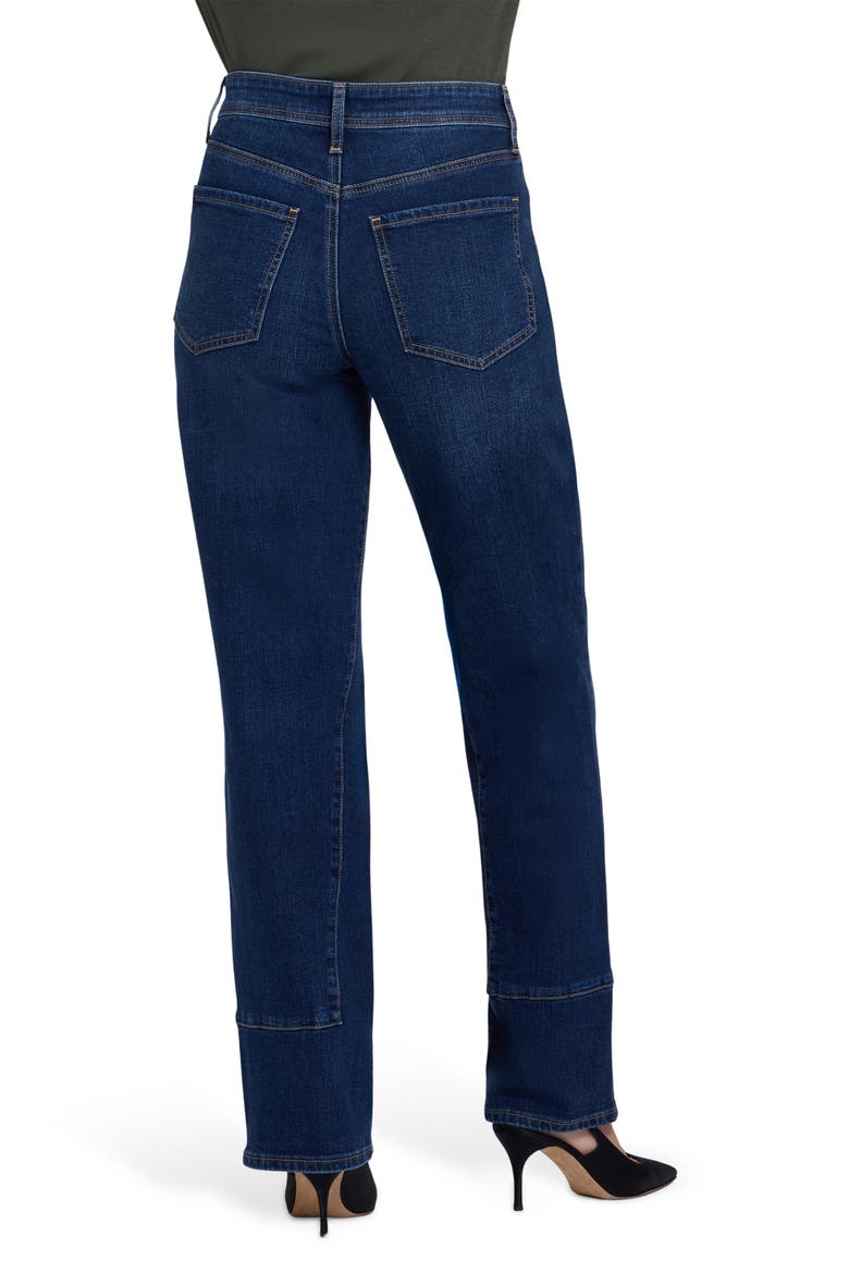 Brooke High Waist Straight Leg Jeans, Alternate, color, SKYLARK