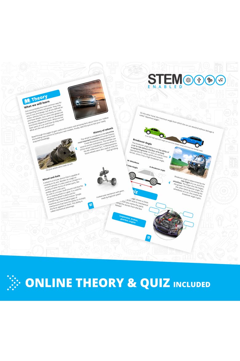 Inventor Motorized Series, Alternate, color, Multicolored