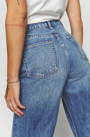 Cary Slouchy Low Rise Wide Leg Jeans