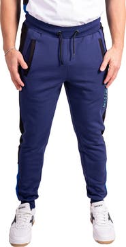 Maceoo Resistanceemb Blue Joggers