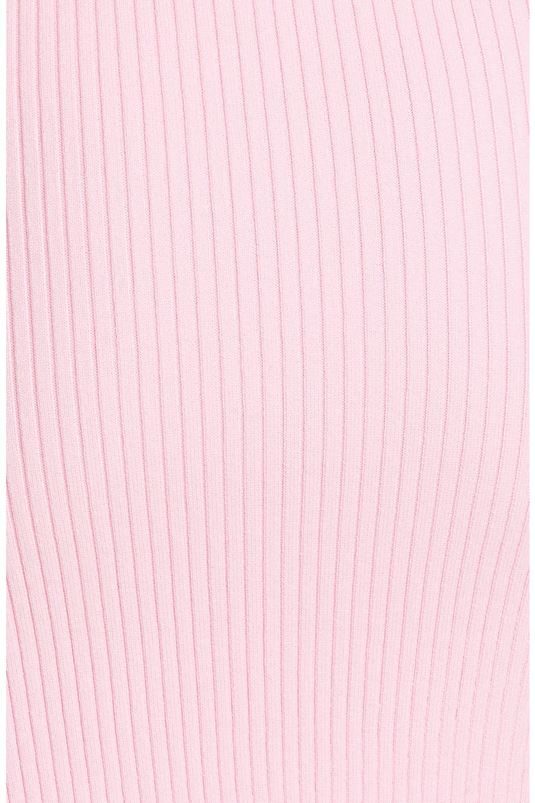 Sleeveless Rib Sweater Dress, Alternate, color, PINK