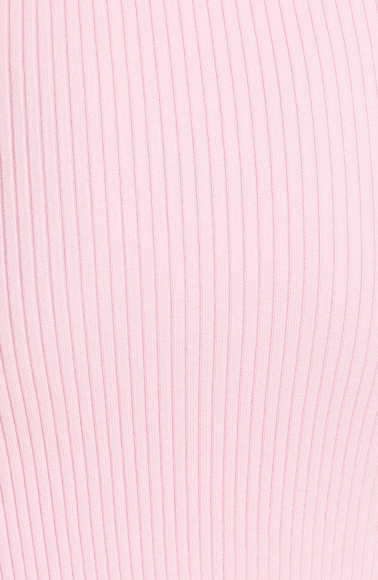 Courrèges Sleeveless Rib Sweater Dress, Alternate, color,
