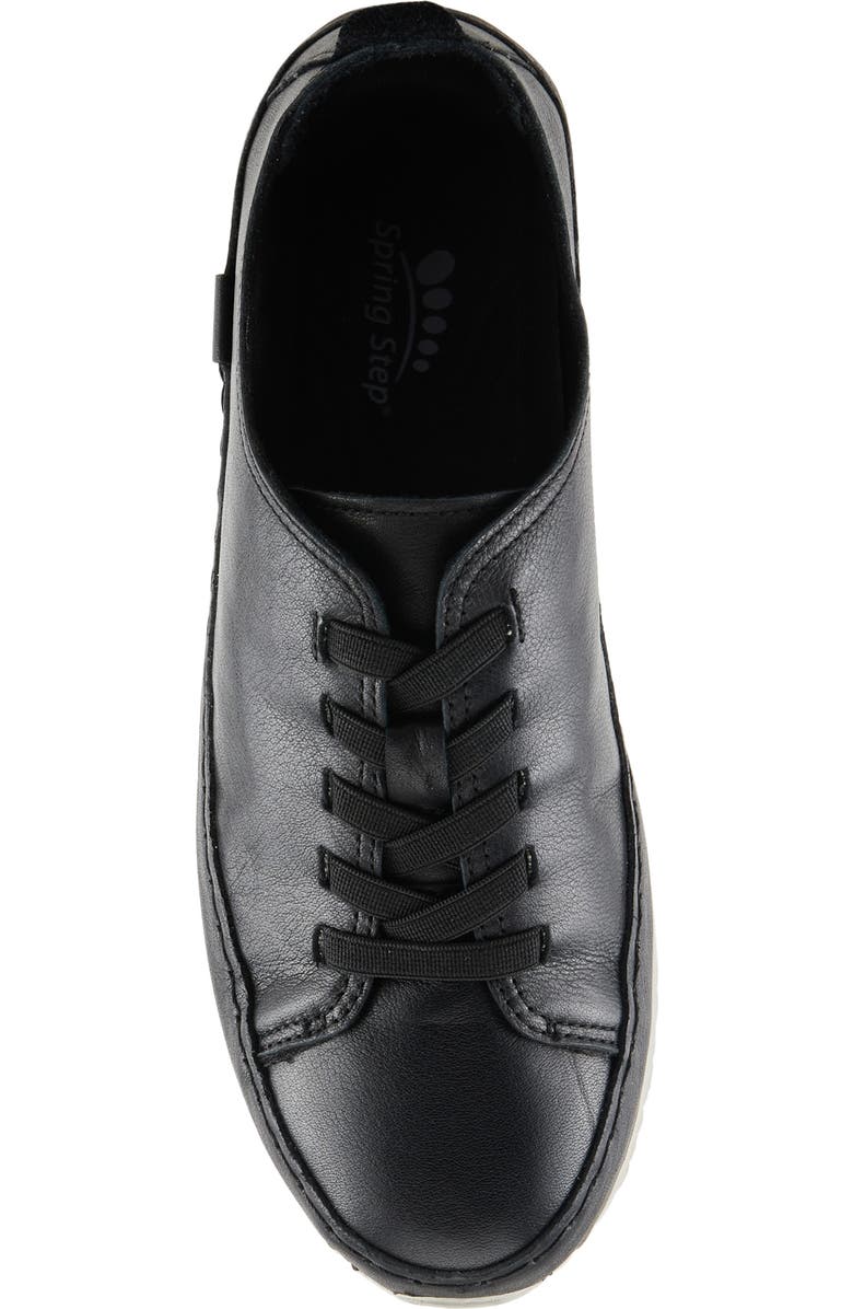 Spring Step Abeck Sneaker, Alternate, color, Black