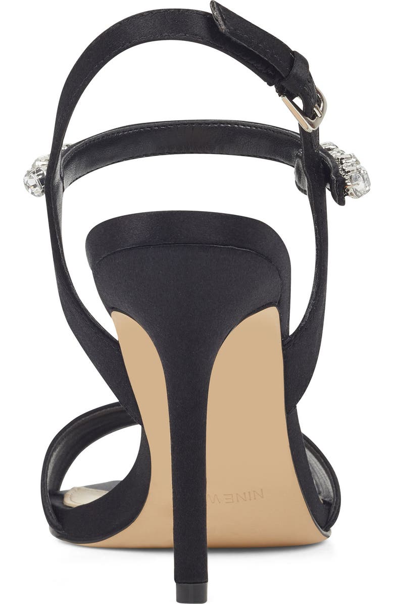 Nine West Madison Crystal Embellished Sandal, Alternate, color,