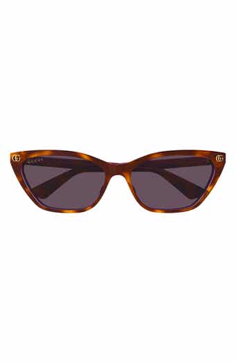 58mm Cat Eye Sunglasses