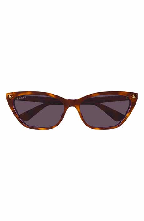 58mm Cat Eye Sunglasses