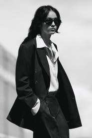 H&M Oversized Twill Blazer