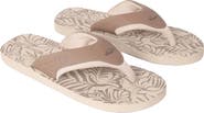 Animal Jekyl Leaves Flip Flops