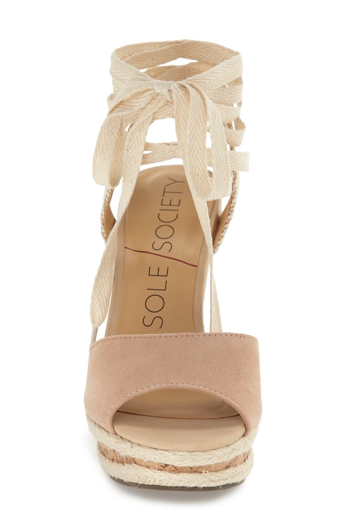 Sole Society 'Sena' Espadrille Wedge, Alternate, color, 