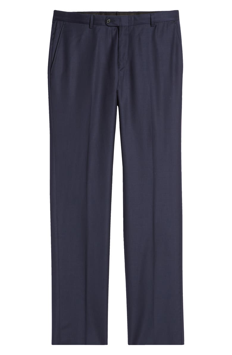 Heritage Gold Honeyway Flat Front Wool Dress Pants, Alternate, color,