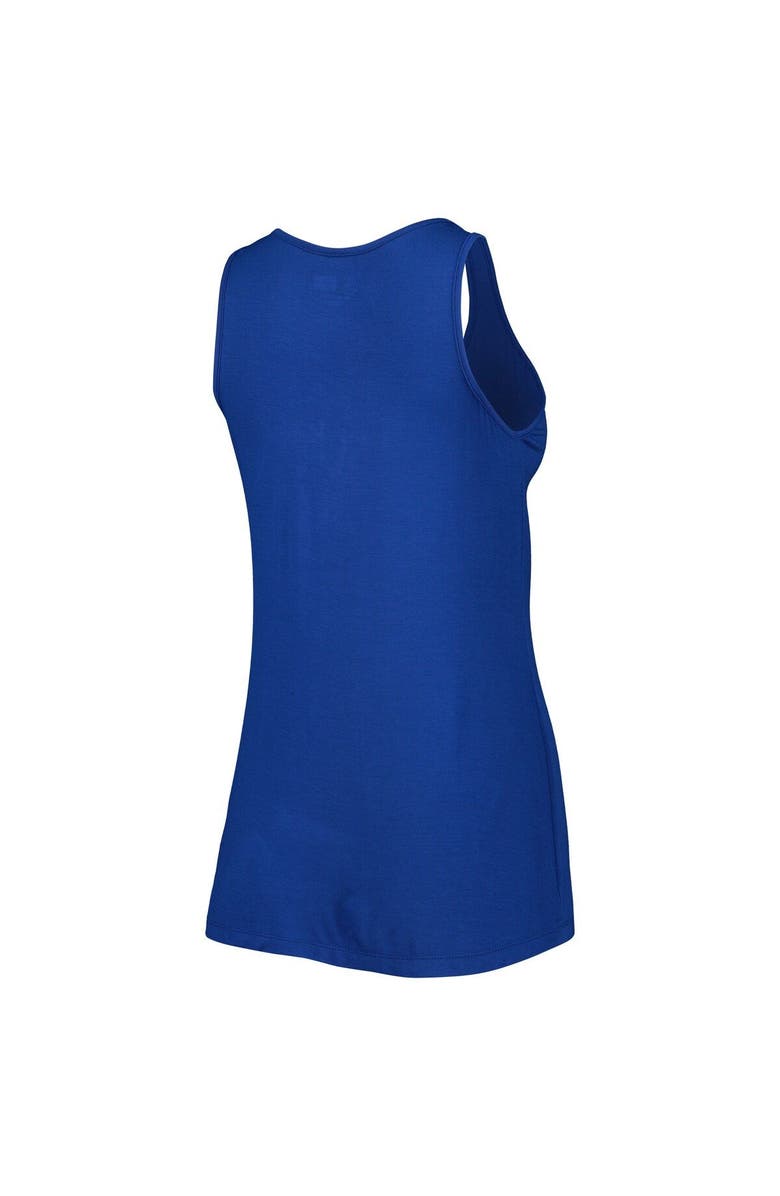New Era Women's New Era Royal Chicago Cubs Notch Neck Tank Top, Alternate, color, 