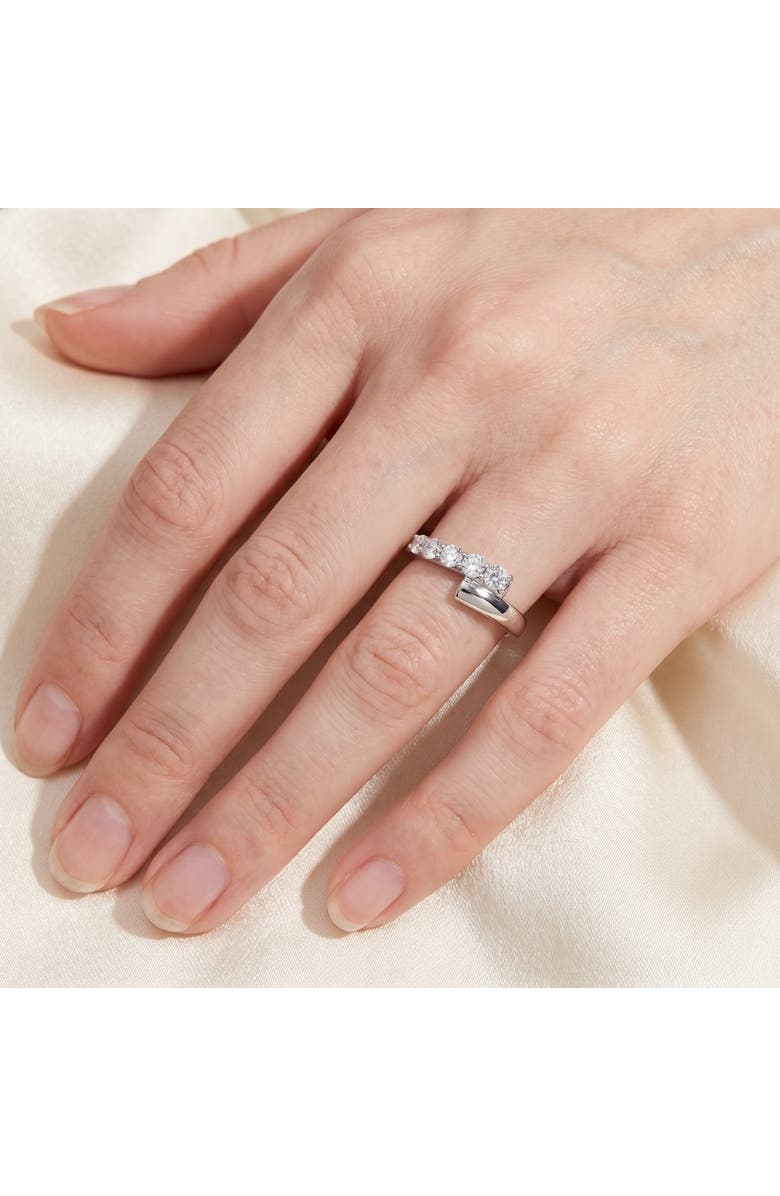 Bliss Diamond Bypass 3/8Ct Diamond Fashion Anniversary Ring 14k Gold Lab Grown, Alternate, color, 14K Yellow Gold
