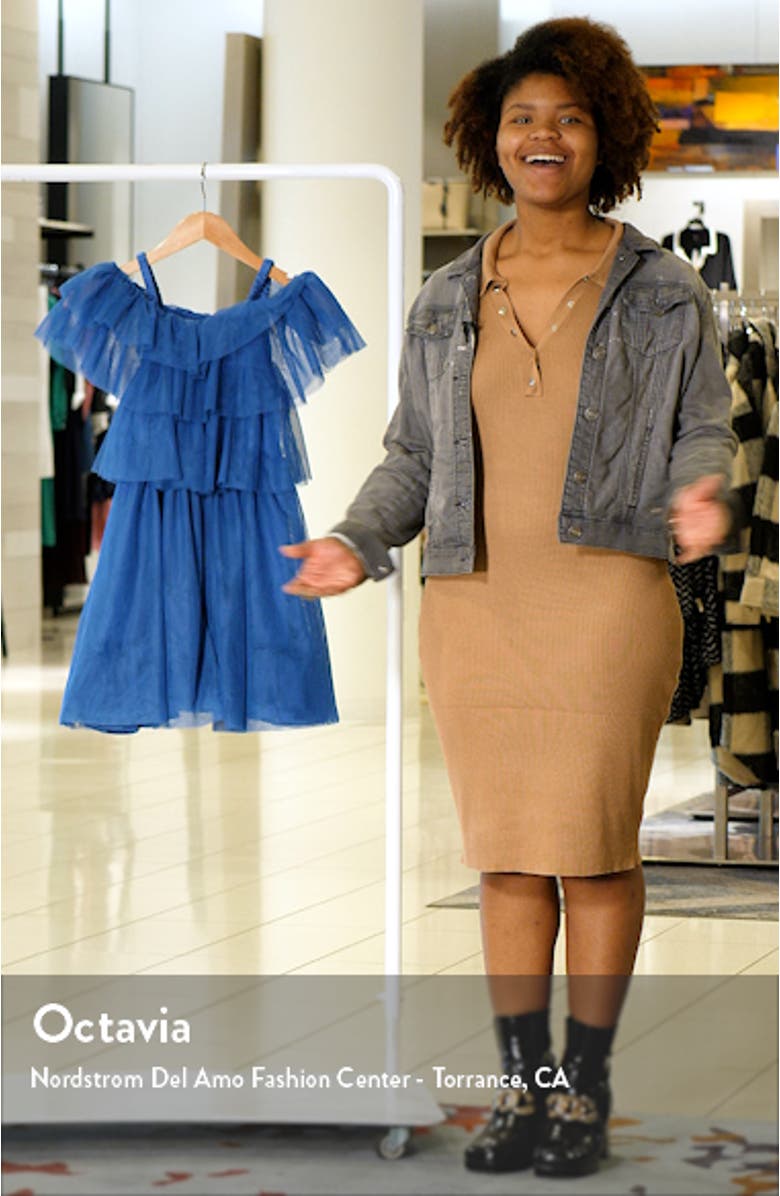 Kids' Tiered Mesh Dress, sales video thumbnail