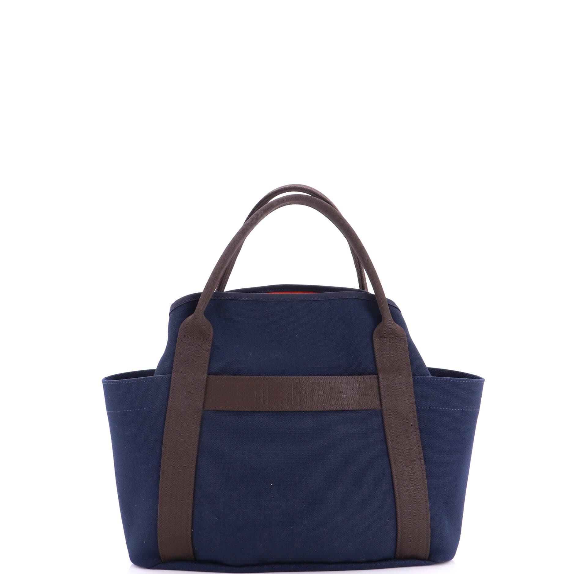 Sac De Pansage Groom Handbag Canvas, Alternate, color, Bleu Nuit