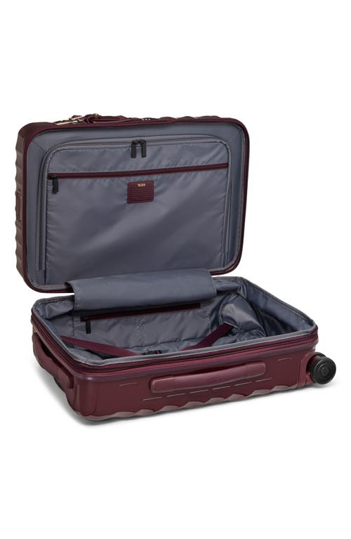 Tumi 19 Degree Lite 22-inch International Expandable 4-wheel Carry-on Bag In Burgundy