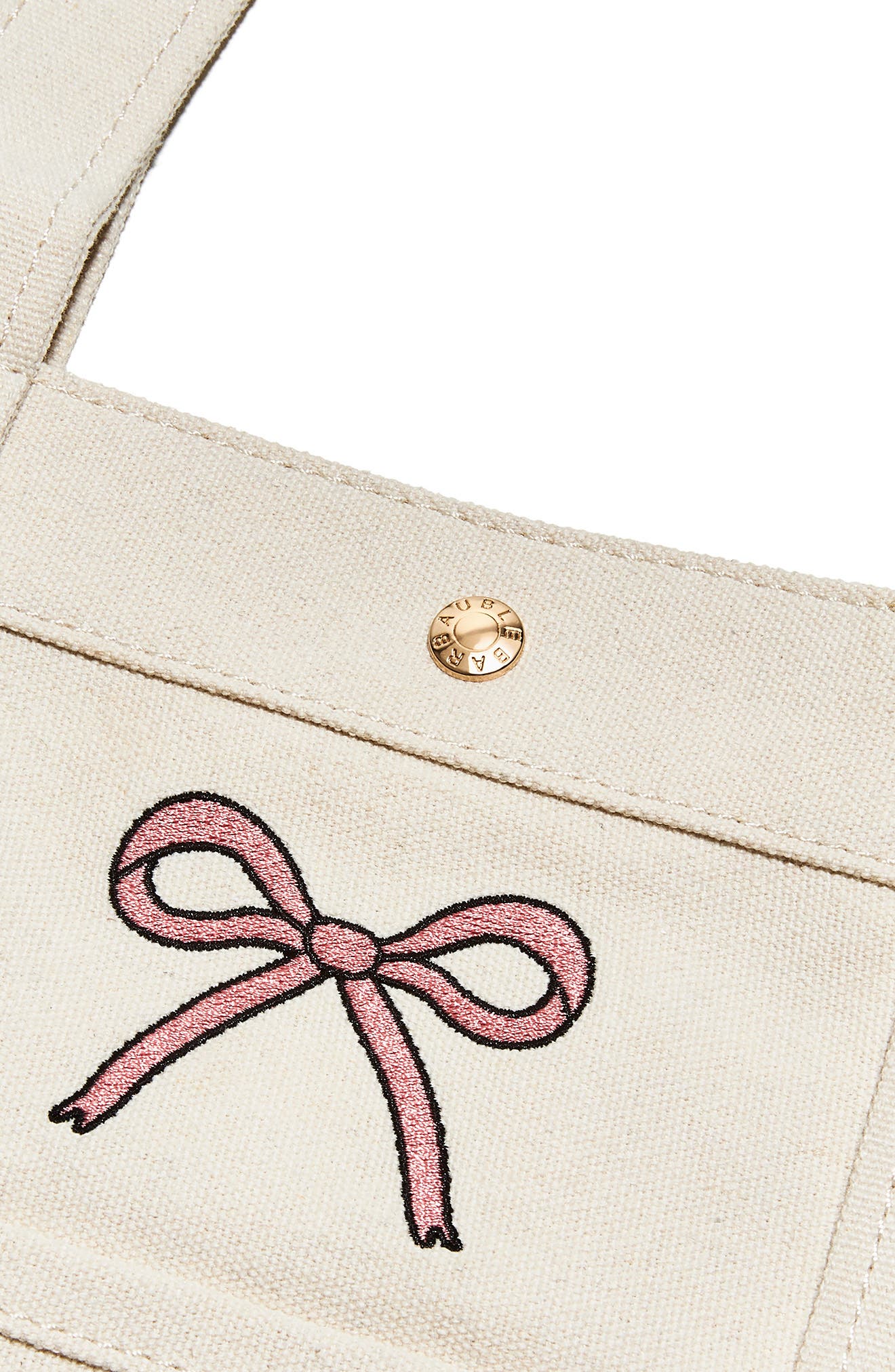 BaubleBar Motif Tote Bag, Alternate, color, Neutral