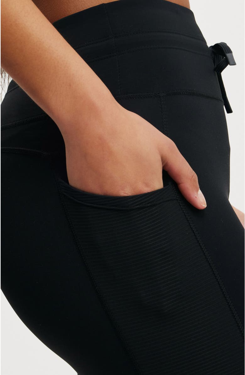 COTTON ON BODY Women's Active Ultimate Run Rib 7/8 Tight, Alternate, color, 