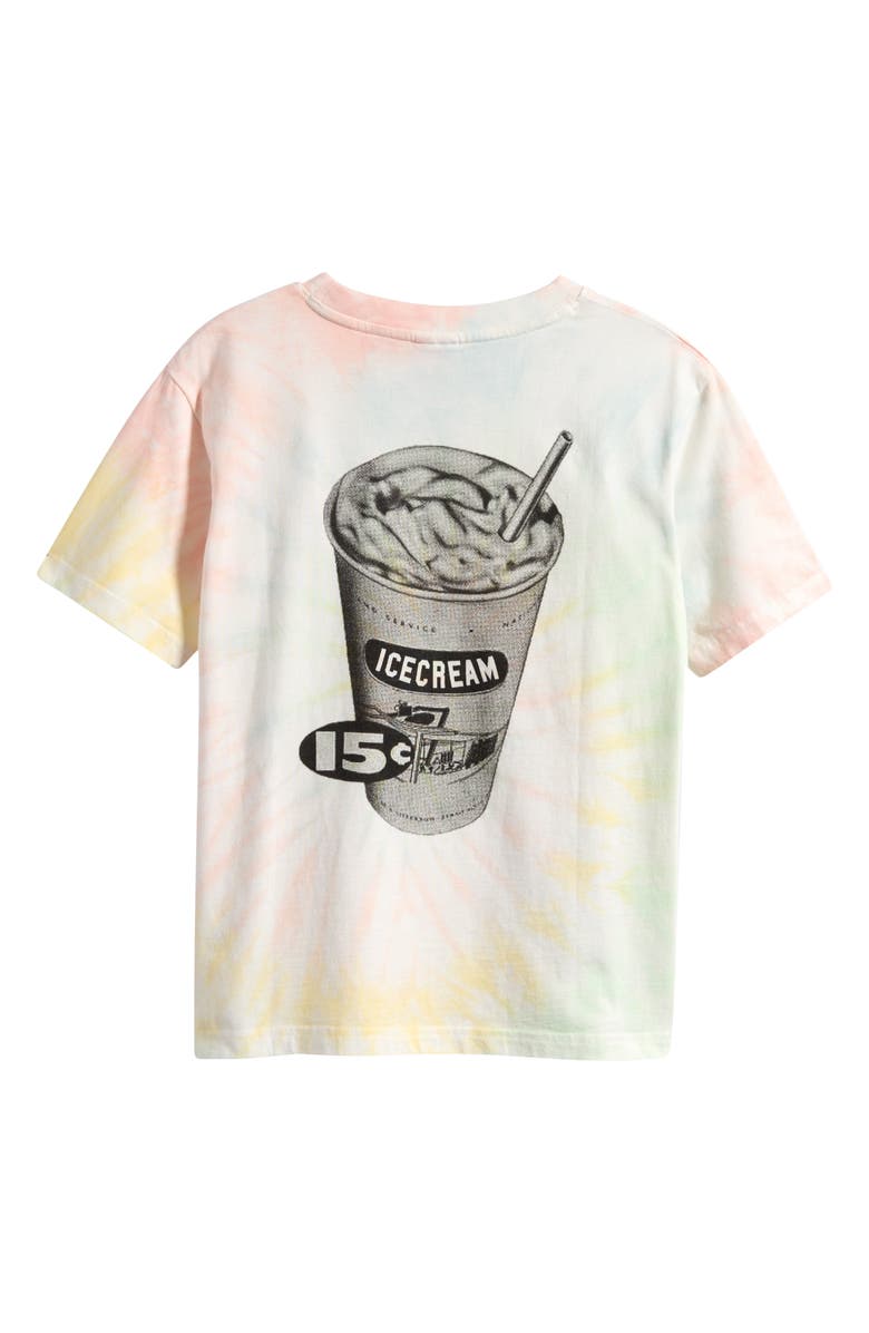 ICECREAM Kids' Value Meal Tie Dye Graphic T-Shirt, Alternate, color, Tie Dye