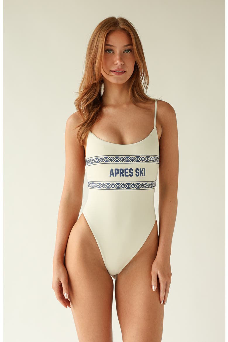 Crystal One Piece, Alternate, color, Ivory