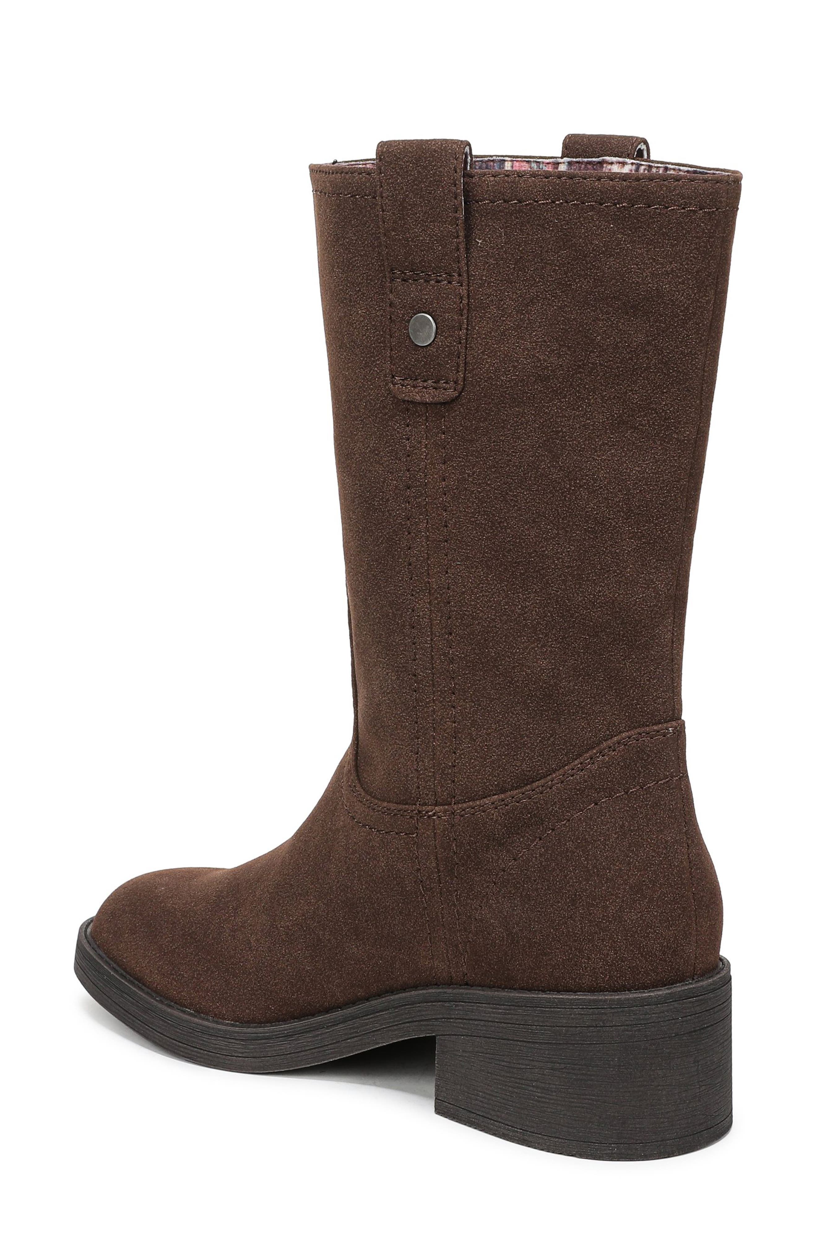 Nomadic Knee High Boot, Alternate, color, CHOCOLATE FAUX LEATHER