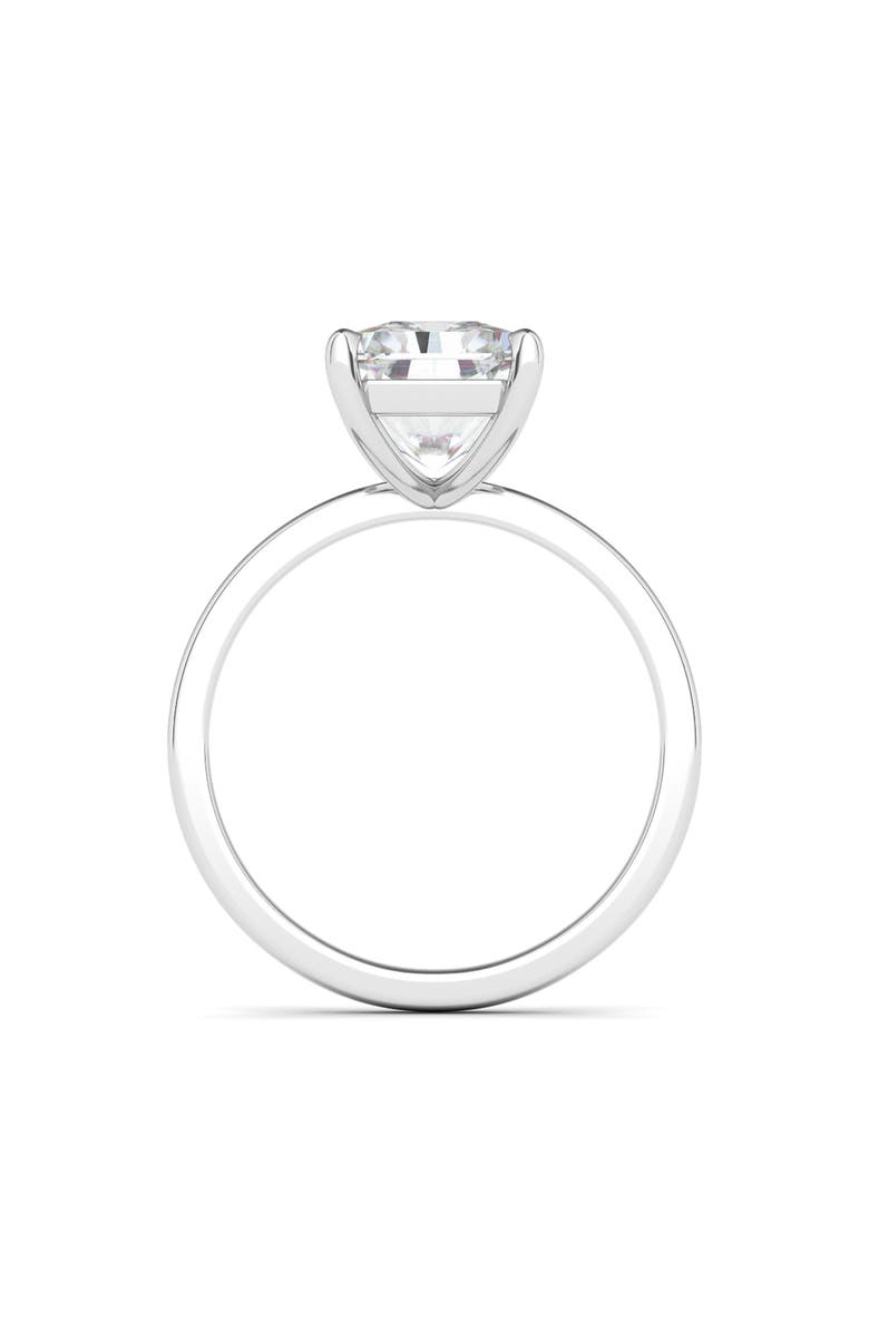 HauteCarat Radiant Cut Lab Created Diamond Ring, Alternate, color, 2.00 Ctw 18K White Gold