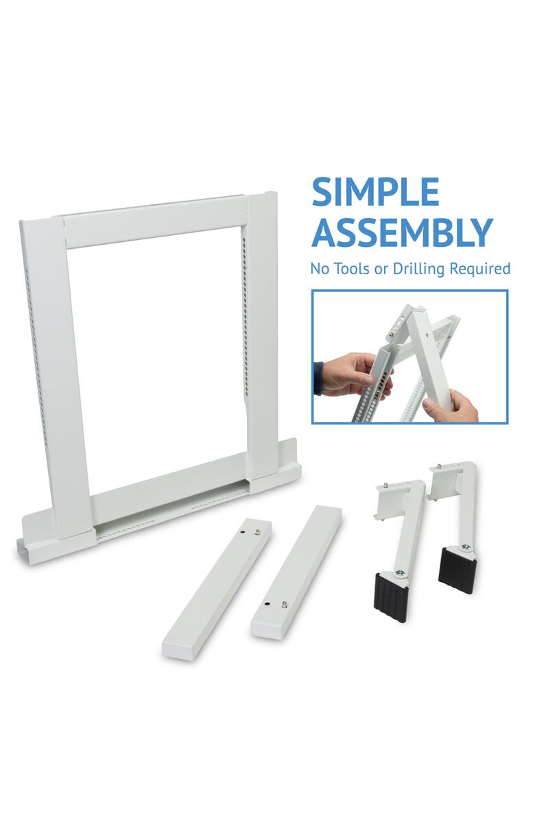 Ivation Air Conditioner Window Support Bracket, Universal Window AC Mount Holds Up to 200lbs, Alternate, color, 