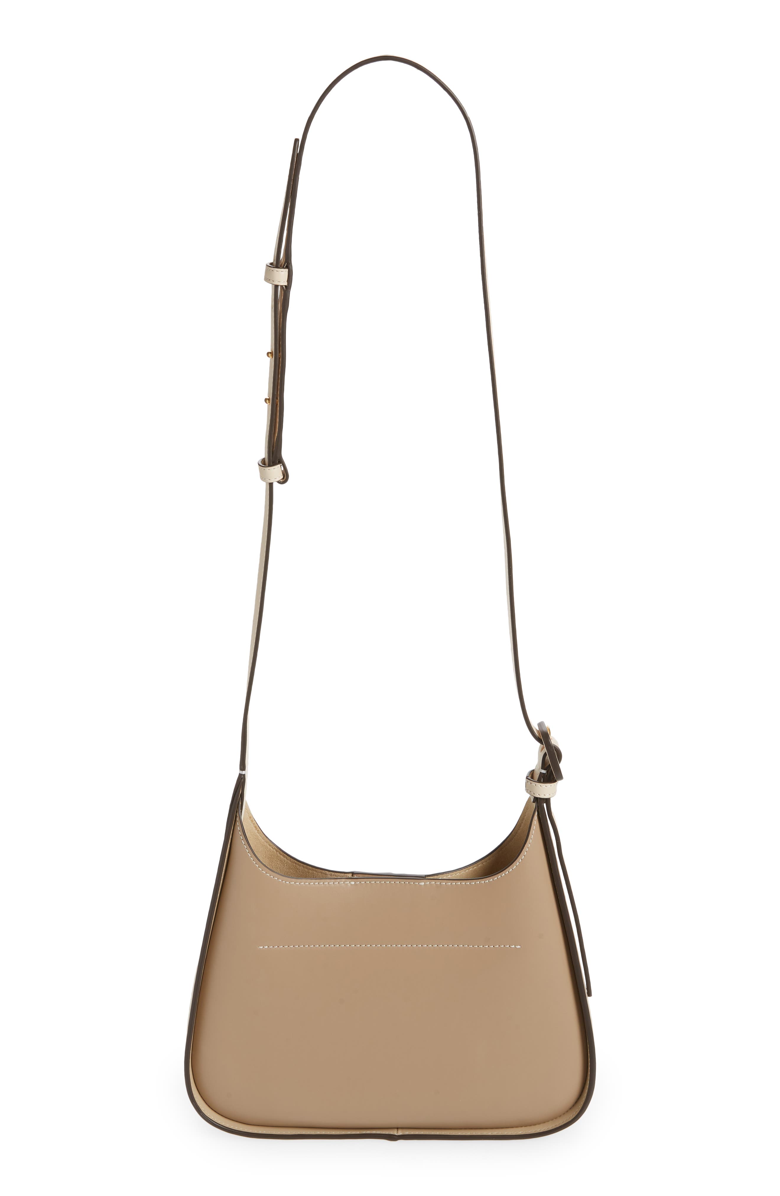 Tory Burch Miller Colorblock Small Leather Crossbody Bag, Alternate, color, 