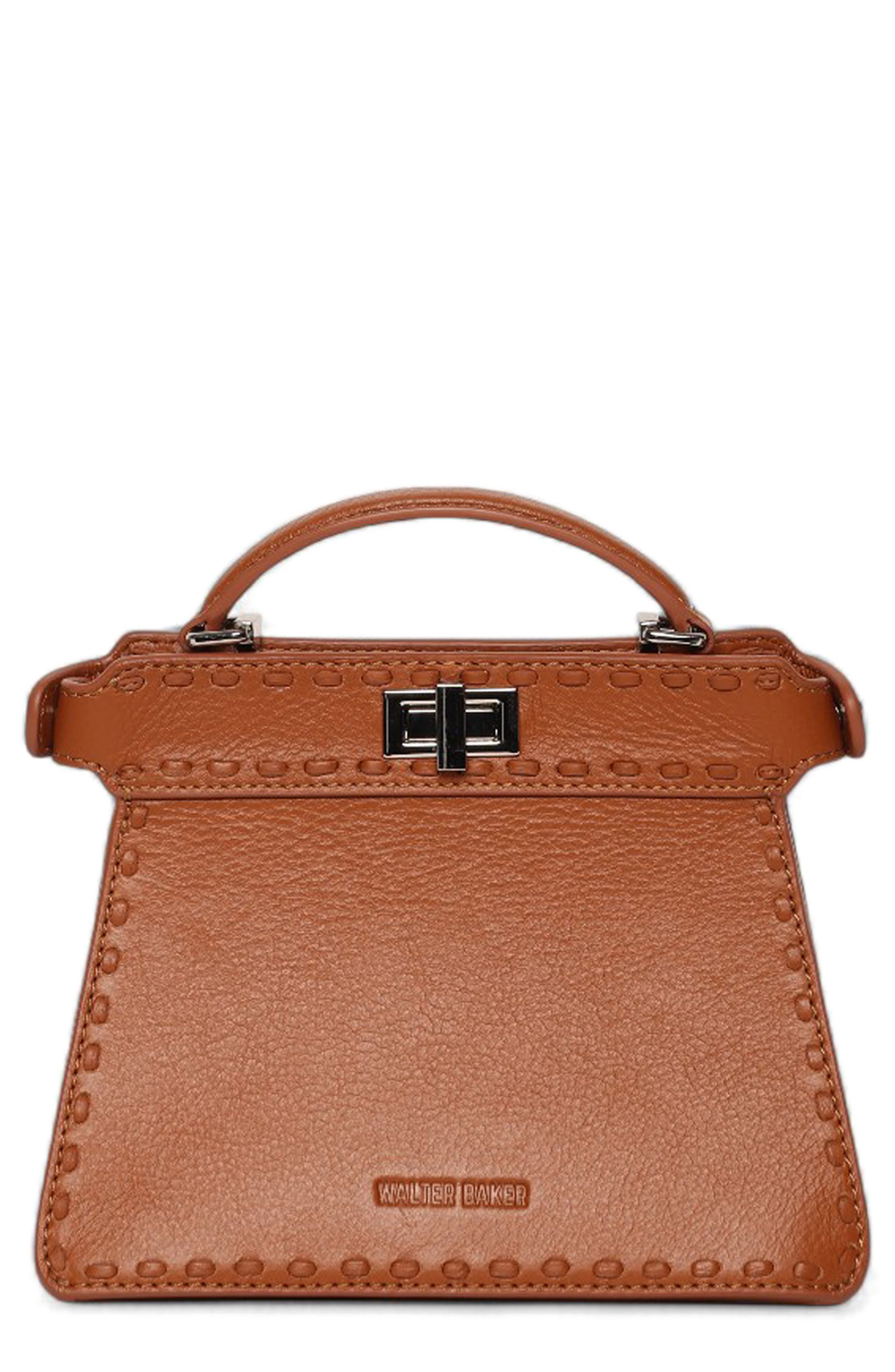 Walter Baker Mini Reed Leather Satchel