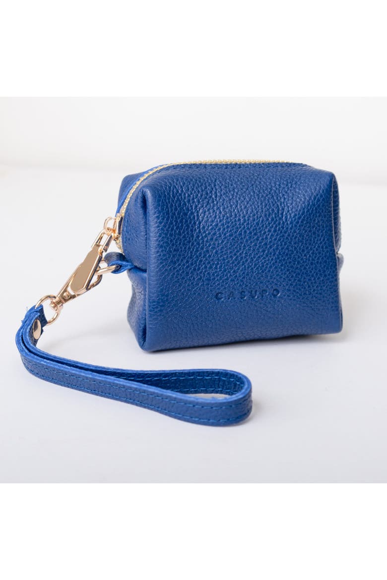 Mini Zipper Bag with Wristlet, Alternate, color, Cobalt Blue