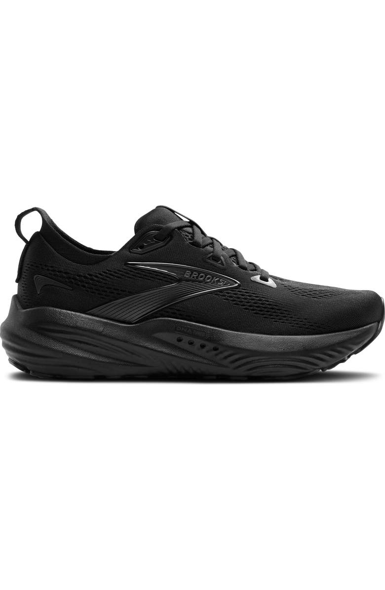 Brooks Glycerin 22 Running Shoe, Alternate, color, Black/Black/Ebony