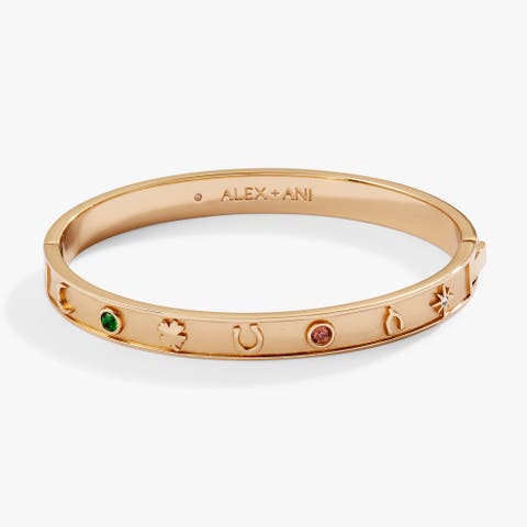 Lucky Hinge Bangle Bracelet