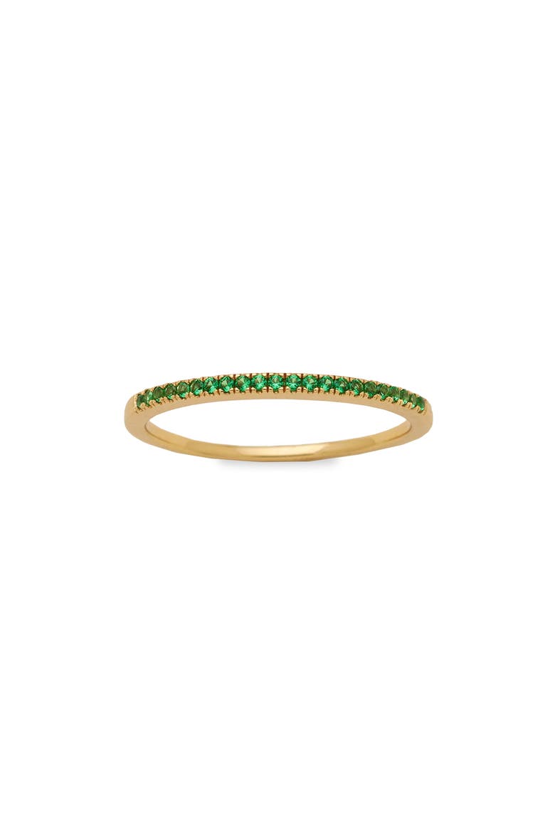 Birthstone Stacking Ring, Main, color, GOLD MAY