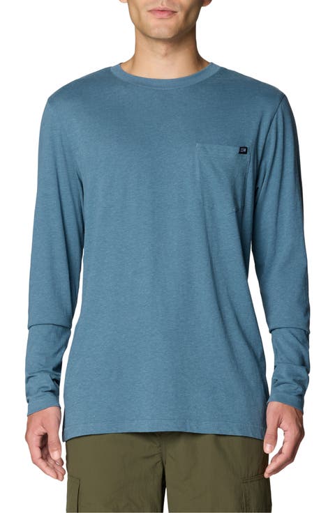 On Edge Organic Cotton & Hemp Long Sleeve T-Shirt