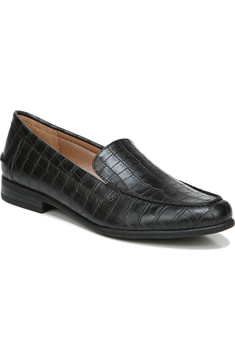 LifeStride Margot Croc Embossed Loafer - Wide Width Available, Alternate, color,