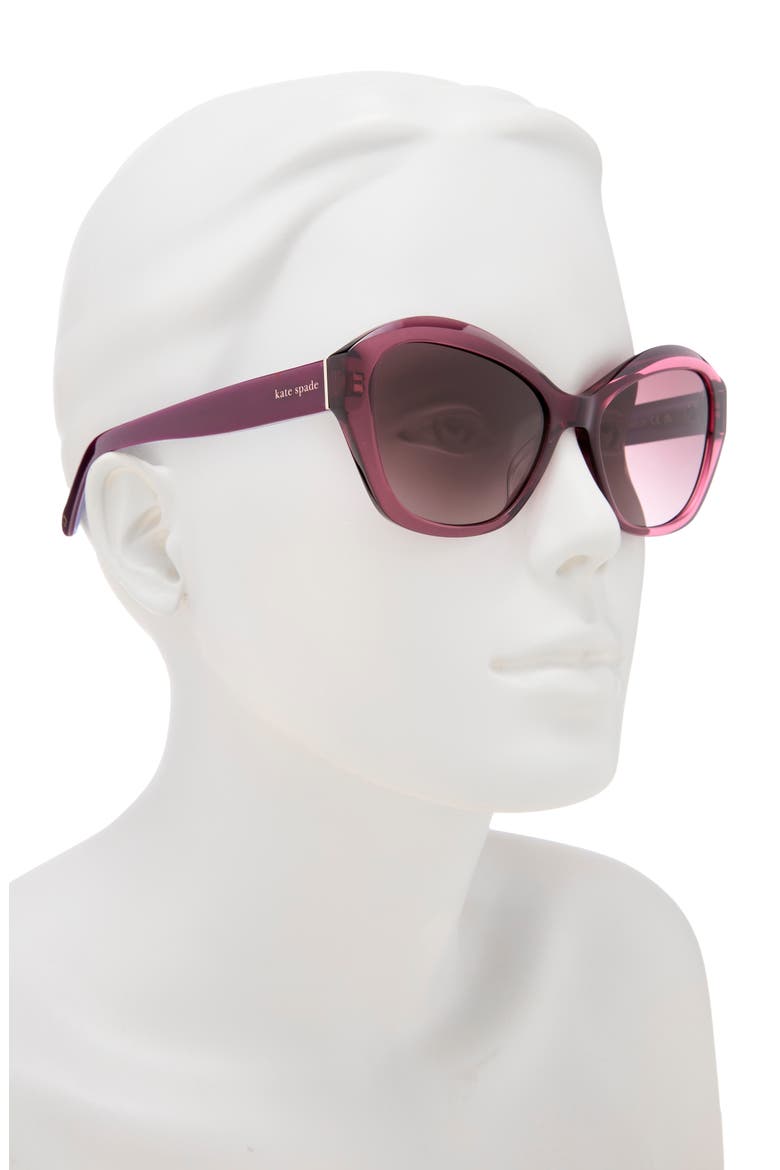 aglaia 54mm square sunglasses, Alternate, color, 0C9A-3X