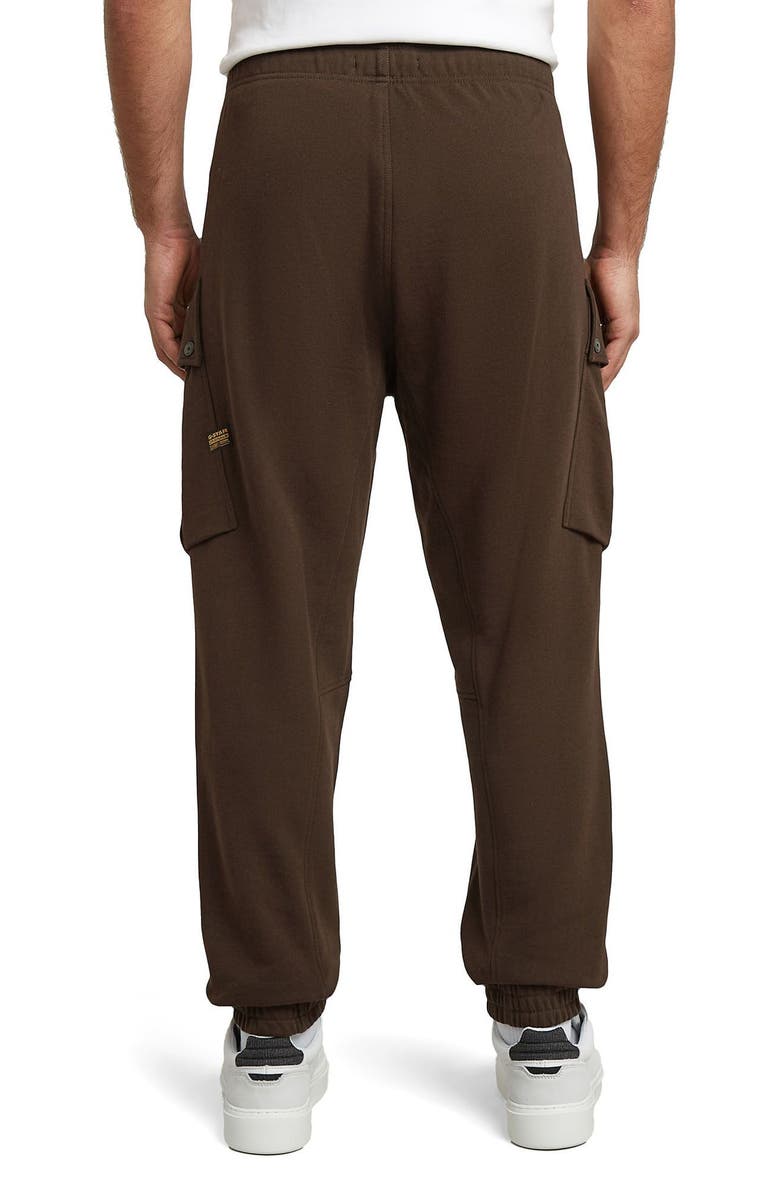 G-STAR Rovic Cargo Sweatpants, Alternate, color, Deep Brown