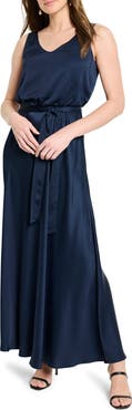 NIC+ZOE Bianca Satin Maxi Dress