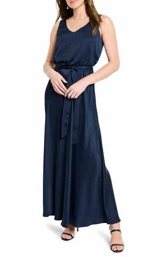 NIC+ZOE Bianca Satin Maxi Dress