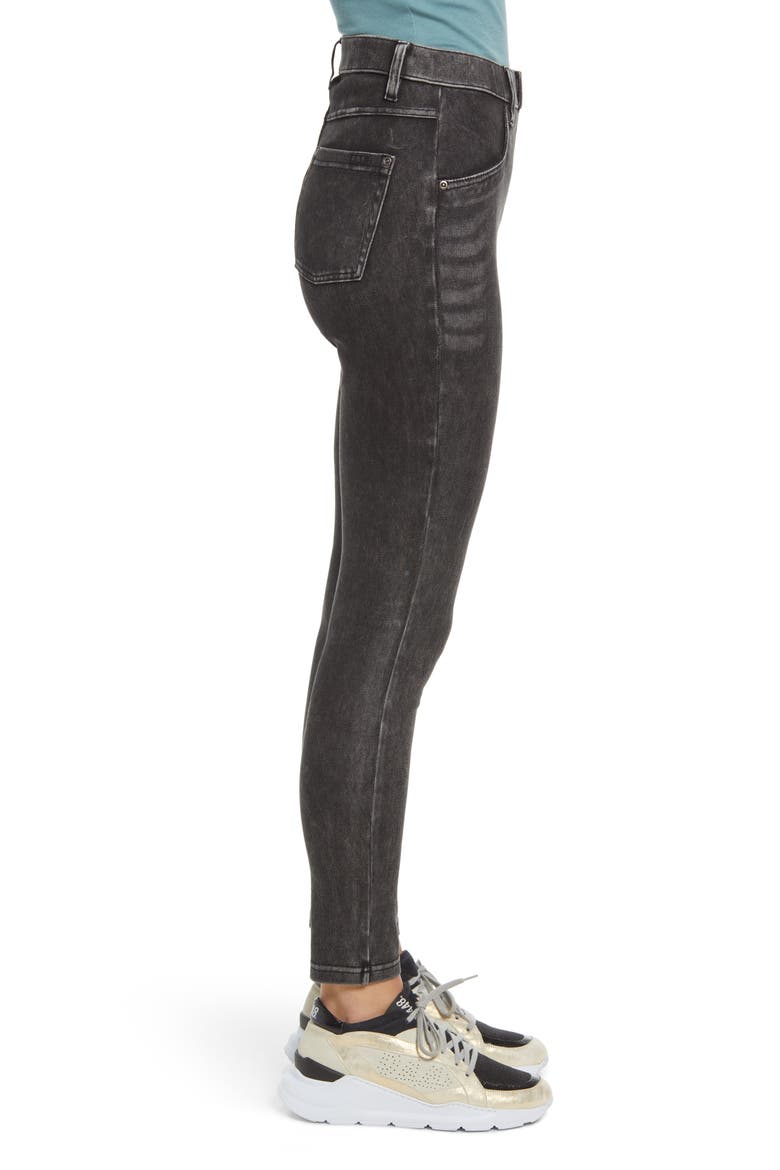 Ultrasoft Denim Leggings, Alternate, color, BLACK ACID WASH
