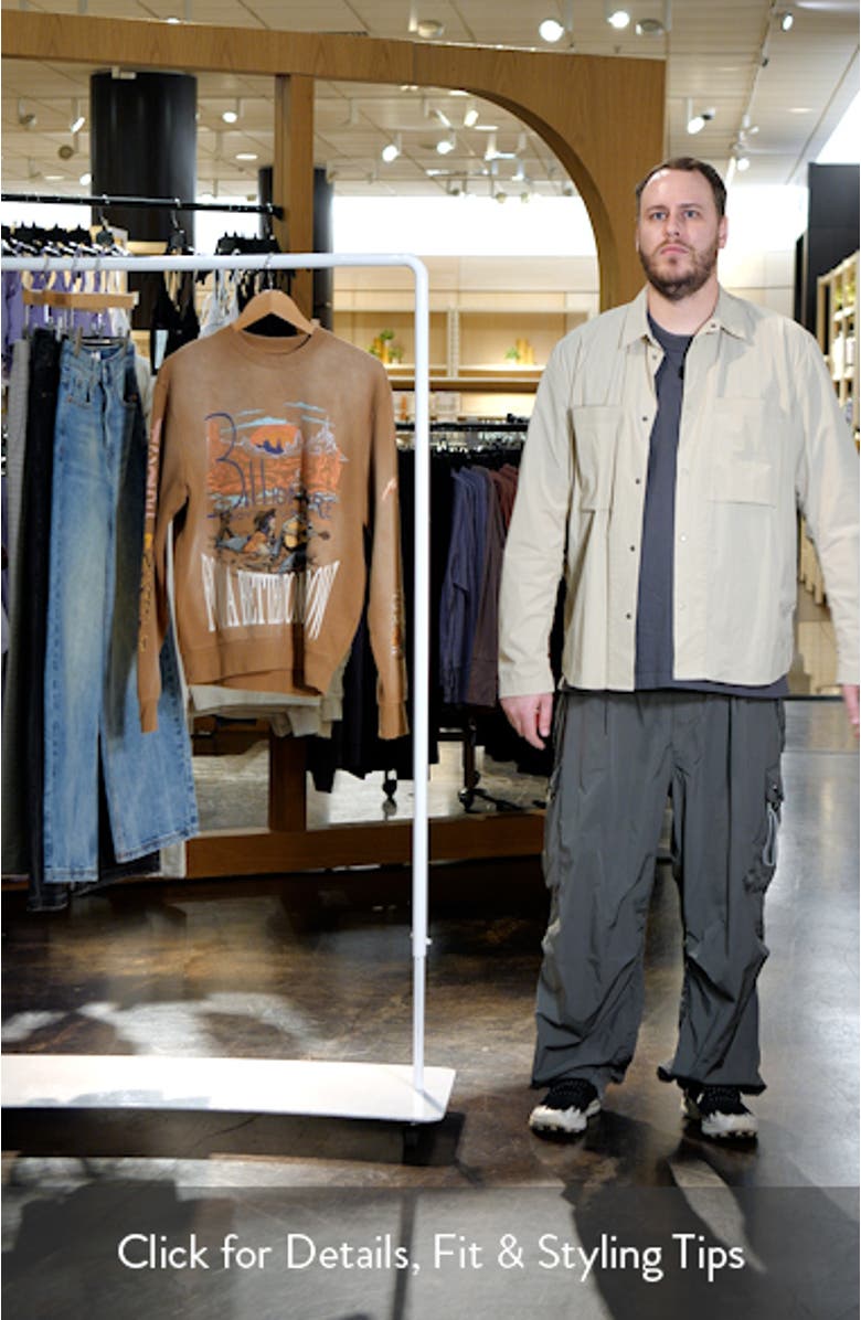 Tomorrow Sunset Graphic Sweatshirt, sales video thumbnail