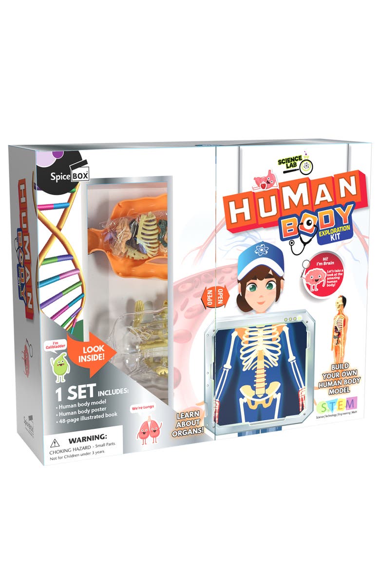 Science Lab Human Body Kit, Main, color, 