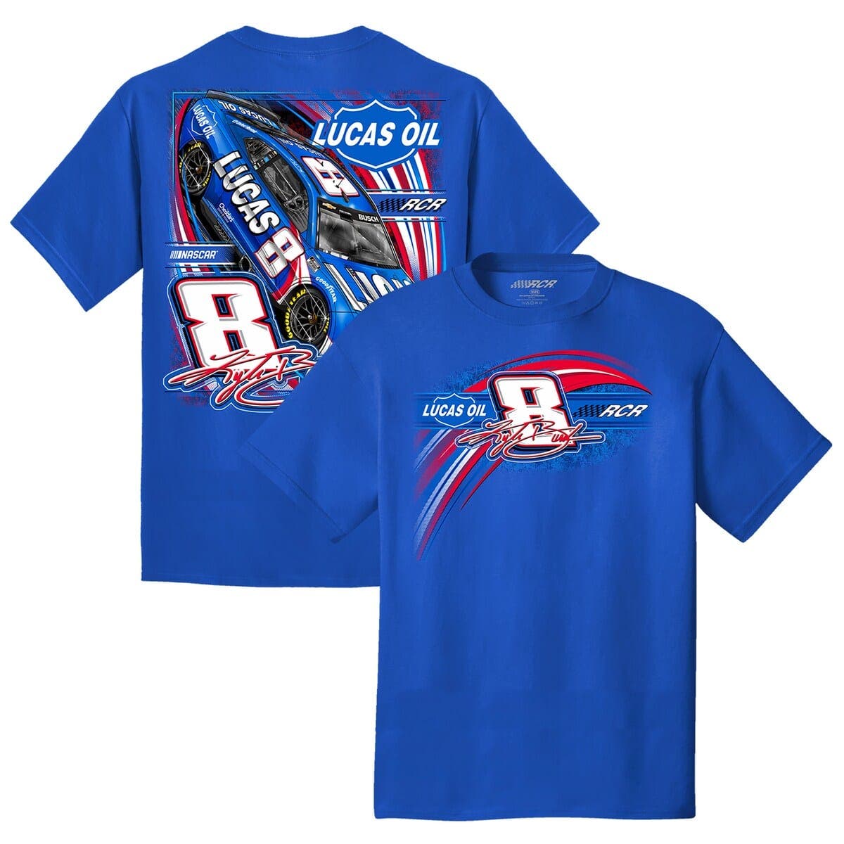 Youth Richard Childress Racing Team Collection Royal Kyle Busch Car T ...