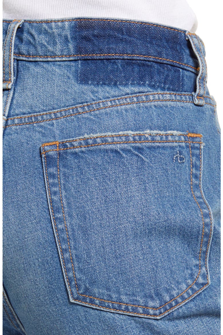 Women's Alex High Waist Relaxed Straight Leg Jeans, Alternate, color, CLEAN MICK
