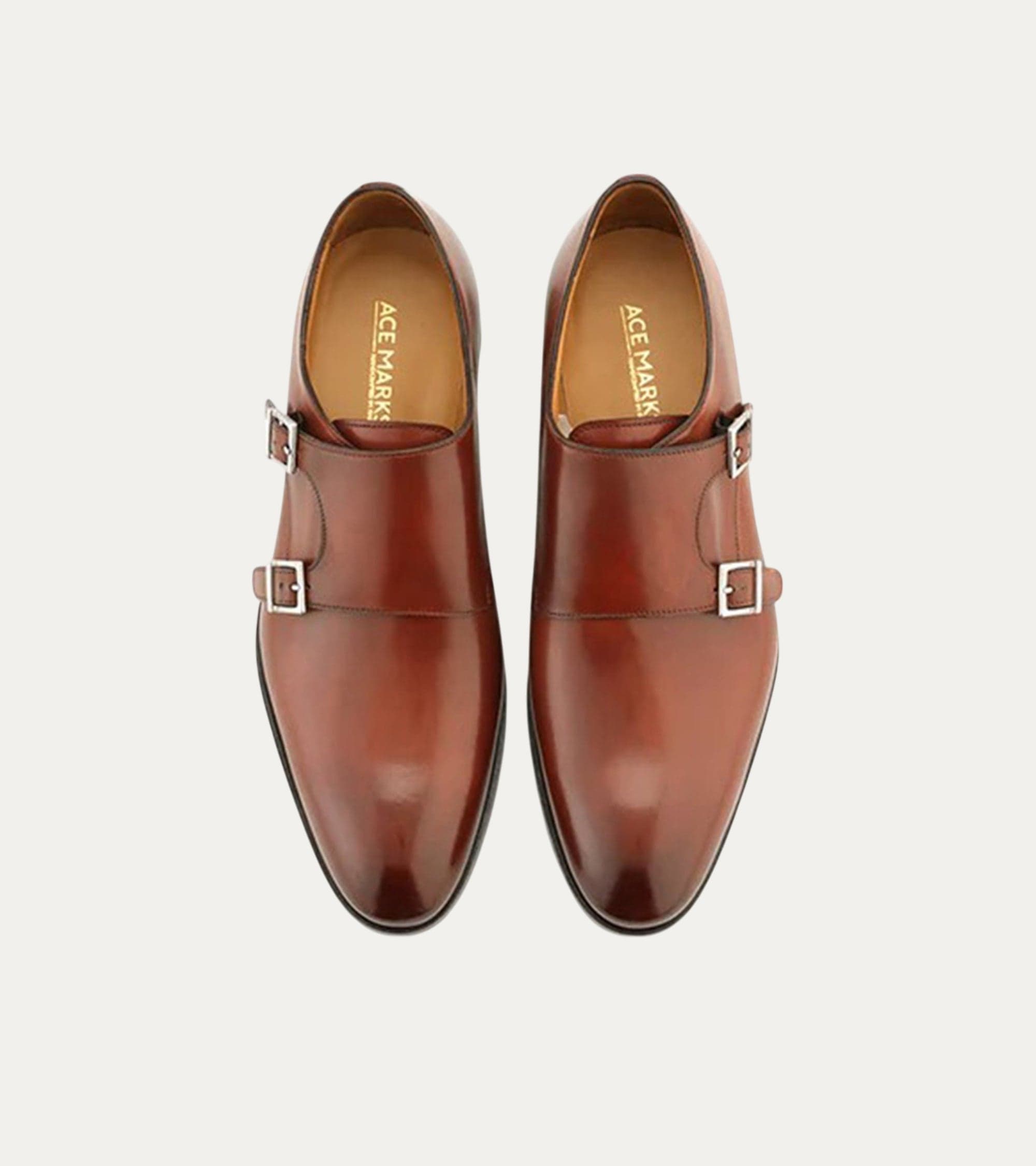 Kurt Plain Toe Monkstrap, Alternate, color, Brandy Antique